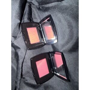 Lancome Blush Subtil Shimmer Pink Pool‎ Powder Blush Set of 2 0.088oz face
